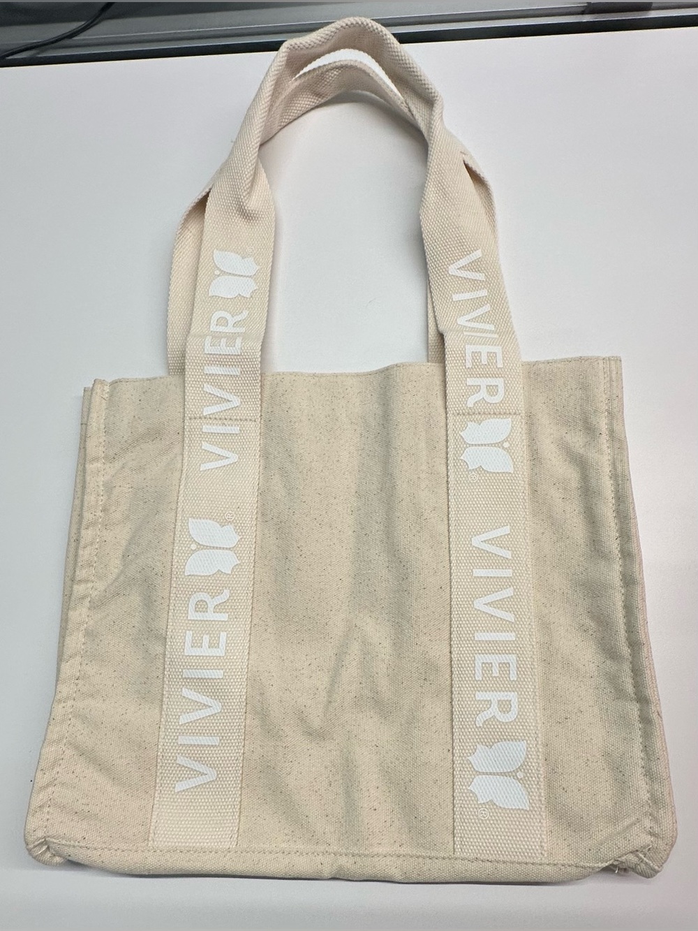 New Vivier Reusable Canvas Tote - Eco-Friendly Shopper Bag